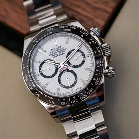 rolex daytona steel ceramic white dial|rolex daytona color chart.